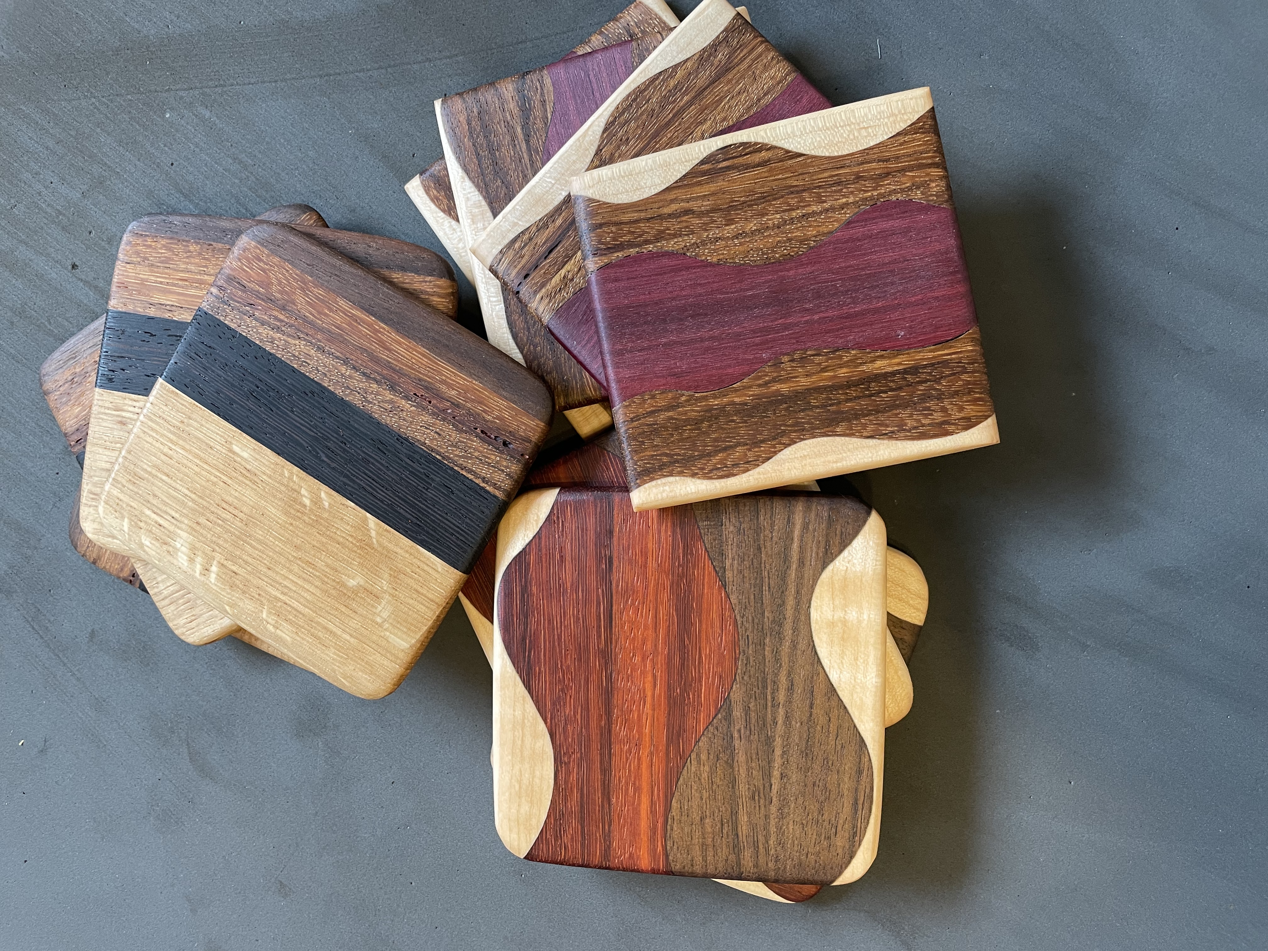 Custom designed coasters